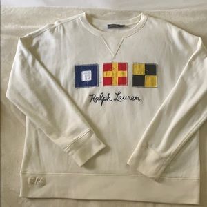 Oversized Nautical Crewneck